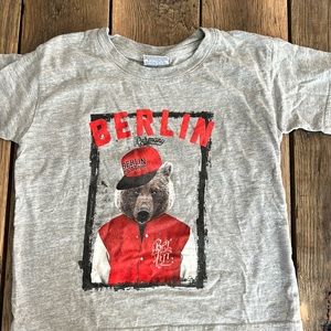 Kids Shirt with Berlin Bear Print